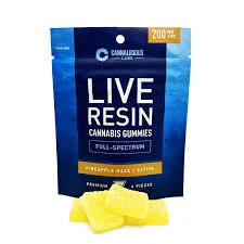 Live Resin Gummies Pineapple Haze
